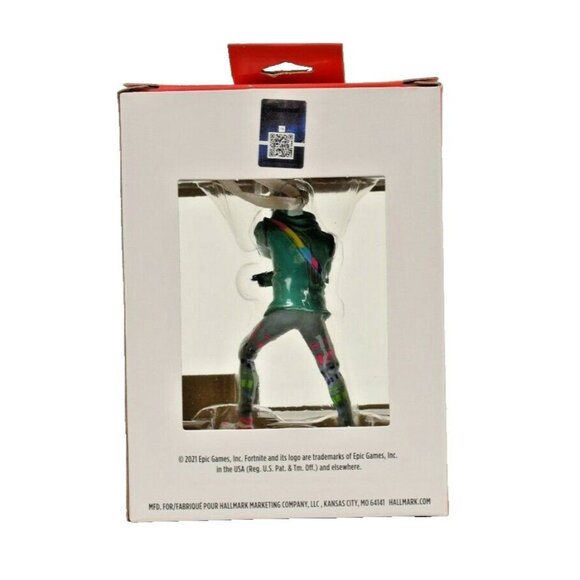 Hallmark Fortnite DJ Yonder Figurine Decorative Christmas Tree Ornament - Picture 4 of 7